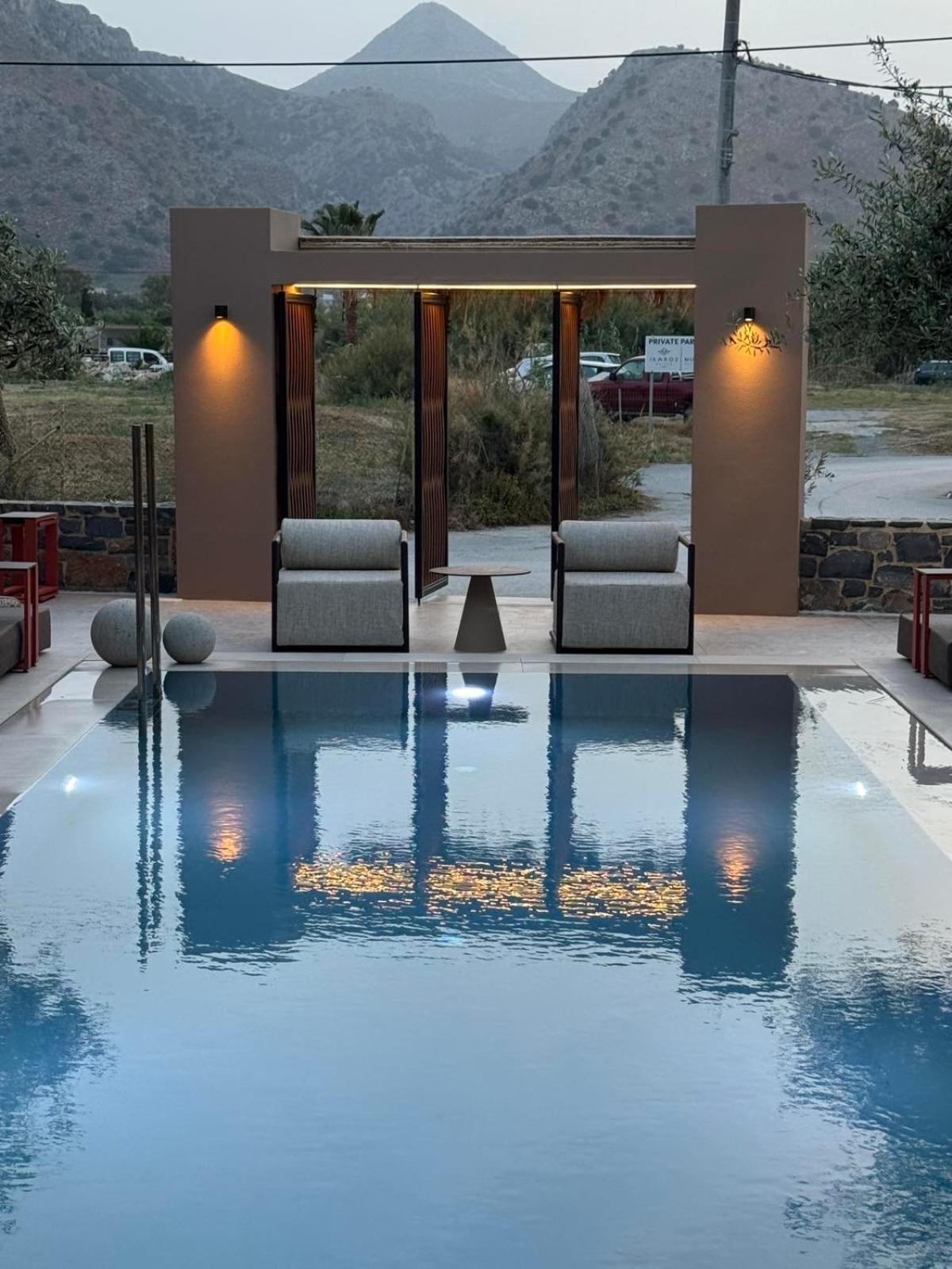 Ikaros Suites Amoudara Lasithiou Dış mekan fotoğraf